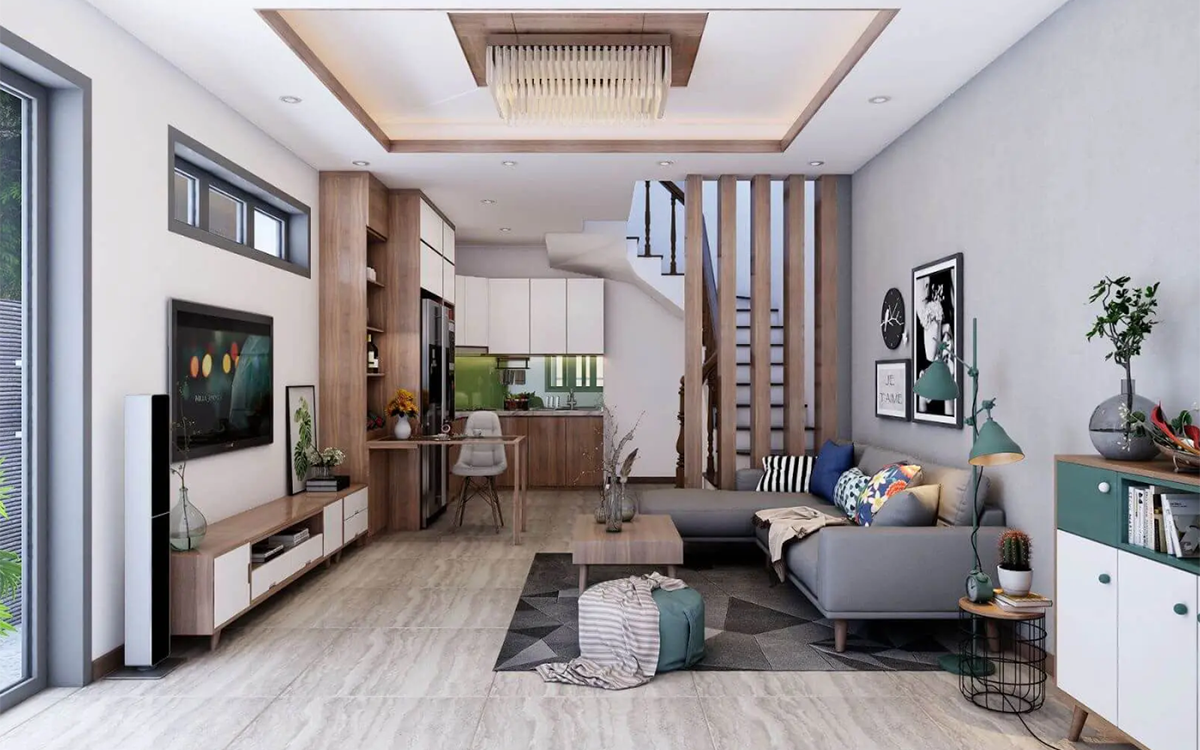 Thiết kế nội thất phòng khách