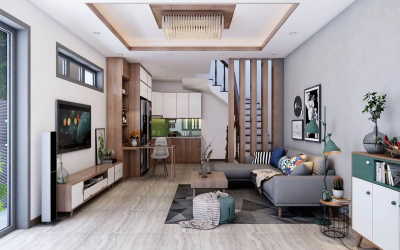 Thiết kế nội thất phòng khách